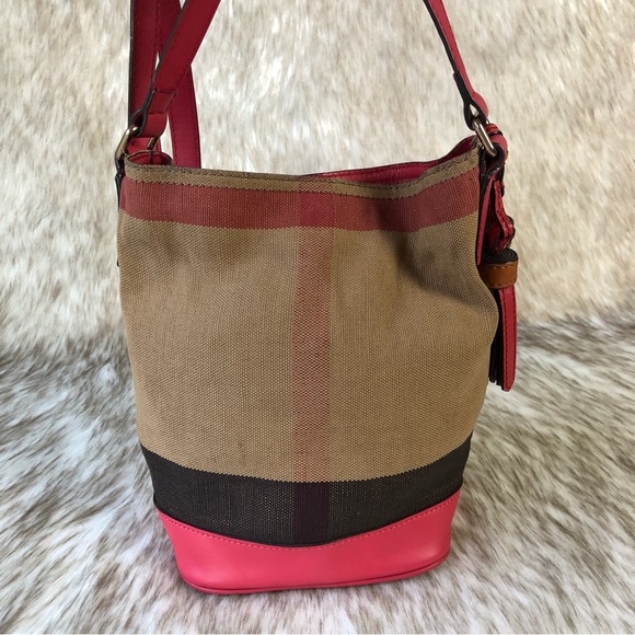 Burberry Bags Burberry Ashby House Check Canvas Mini Crossbody Bag